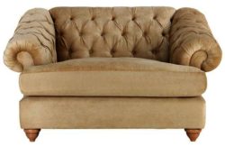 Heart of House Somerton Loveseat Fabric Chair - Natural